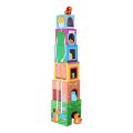 small foot Dice tower with wooden animals