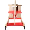 small foot Wooden rocking horse star