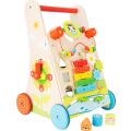 small foot Wooden walker flower meadow
