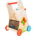 small foot Wooden walker flower meadow