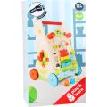 small foot Wooden walker flower meadow