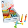 small foot Wooden trumpet 1 piece
