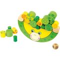 small foot Wooden motor game balancing frog