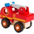 small foot Wooden fire truck with ladder