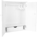 small foot Doll wardrobe white