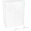small foot Doll wardrobe white