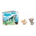 small foot Wooden picture book interactive game