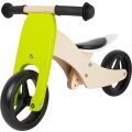 small foot Trike 2in1 wooden tricycle green