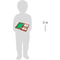 small foot Playing dice and cards in wooden box