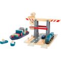 small foot Boat depot with accessories
