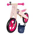 small foot Wooden bouncer Hummingbird pink