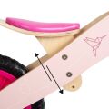 small foot Wooden bouncer Hummingbird pink