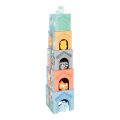 small foot Folding tower pastel with animals