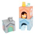 small foot Folding tower pastel with animals
