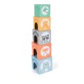 small foot Folding tower pastel with animals