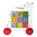 small foot Wooden walker Polar bear