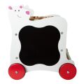small foot Wooden walker Polar bear