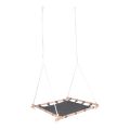 small foot Swing in wooden square frame