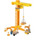 small foot Wooden crane with accessories