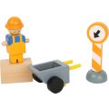 small foot Wooden crane with accessories