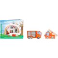 Small Foot Wooden Book Firefighters