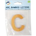 small foot Bamboo letter C