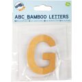 small foot Bamboo letter G