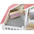 small foot Wooden dollhouse with terrace