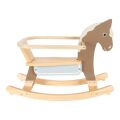 small foot Rocking horse with railing