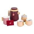 small foot Tea and coffee set Tasty