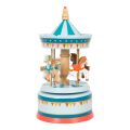 Small Foot Play Box Hobby Carousel Blue