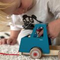 small foot Towing car dump truck
