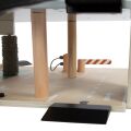 small foot Wooden racing car park