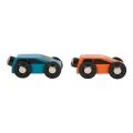 small foot Wooden racing car park