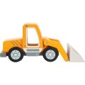 small foot Wooden loader with shovel