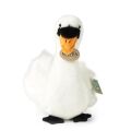 Rappa Plush bird swan sitting 23 cm ECO-FRIENDLY
