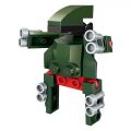 Qman Squros Extreme Changeable 2102-5 Combat Aircraft Batwings 3in1