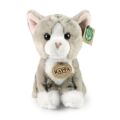 Rappa Plush cat grey 18 cm ECO-FRIENDLY