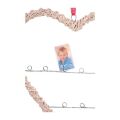 small foot Home decoration wicker heart with photo holder