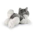 Rappa Plush husky dog lying 20 cm ECO-FRIENDLY