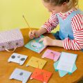 Petit Collage Creative Briefcase Letter set with animals
