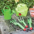 Bigjigs Toys Garden tool set plastic green 3pcs