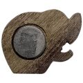 2Kids Toys Large Wooden Magnet Elephant on the Side