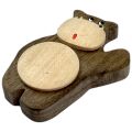 2Kids Toys Wooden Magnet Big Hippo