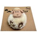 2Kids Toys Wooden Magnet Large Pompon Sheep