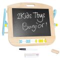 2Kids Toys Magnetic whiteboard double-sided table