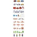 2Kids Toys Train track 80 pieces