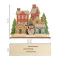 2Kids Toys Diamond Painting with Stand Christmas Village