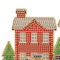 2Kids Toys Diamond Painting with Stand Christmas Village