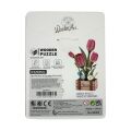 2Kids Toys 3D Wooden Puzzle Tulip Pink